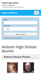 Mobile Screenshot of antiochhighschool.net
