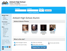 Tablet Screenshot of antiochhighschool.net